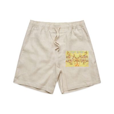 stay sunny - Mens Linen Shorts Thumbnail
