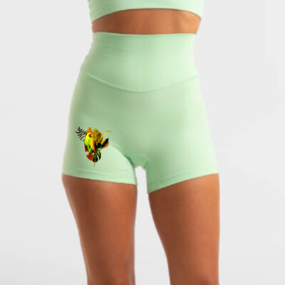 tropical spirit - Hi-Rise Short 2.0 - Neo Mint Thumbnail