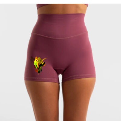 tropical spirit - Hi-Rise Short 2.0 - Merlot Thumbnail
