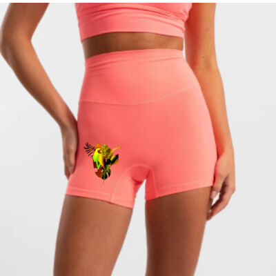 tropical spirit - Hi-Rise Short 2.0 - Bright Pink Thumbnail