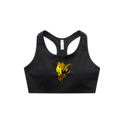tropical spirit - Active Bra Top Thumbnail