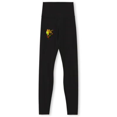 tropical spirit - Womens High Rise full length leggings Thumbnail