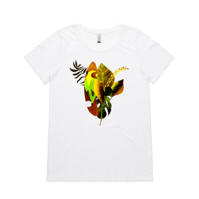 tropical spirit - Wo's Shallow Scoop Tee  Thumbnail