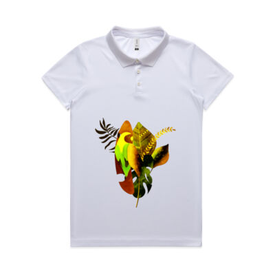 tropical spirit - Wo's Active Work Polo Thumbnail
