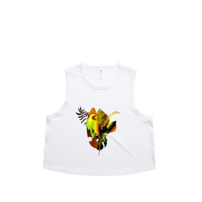 tropical spirit - Wo's Martina Crop Tank Thumbnail