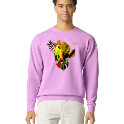 tropical spirit - Lightweight Crewneck Sweatshirt Thumbnail
