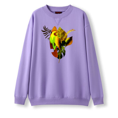 tropical spirit - Adult Poly Cotton Fleece Sloppy Joe Thumbnail