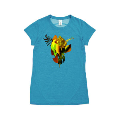 tropical spirit - Ladies' Challenger 100% polyester Tee Thumbnail