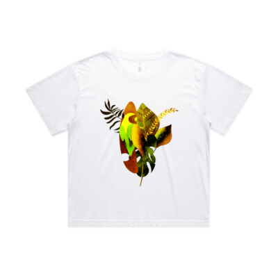 tropical spirit - Wo's Martina Crop Tee Thumbnail