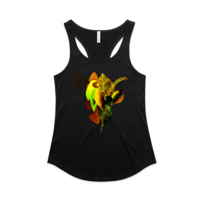 tropical spirit - Wo's Mali Racerback Thumbnail