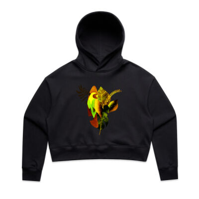 tropical spirit - Wo's Relax Crop Hood Thumbnail