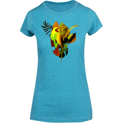 tropical spirit - Womens Greatness Athletic T-shirt Thumbnail