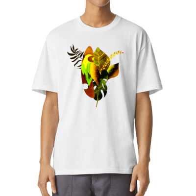 tropical spirit - Sueded Unisex Crewneck T-Shirt Thumbnail
