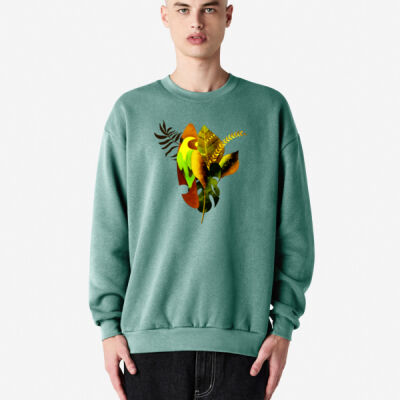 tropical spirit - ReFlex Fleece Unisex Crewneck Sweatshirt Thumbnail