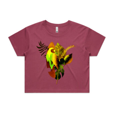 tropical spirit - BYO (Bring Your Own) - Crop Tee Thumbnail