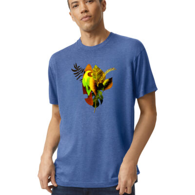 tropical spirit - Tri-Blend Unisex Track T-Shirt Thumbnail