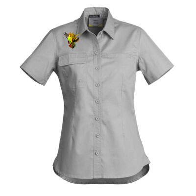 tropical spirit - Womens Lightweight Tradie Short Sleeve Shirt Thumbnail