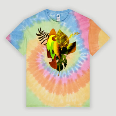 tropical spirit - Tie Dye Adult T-Shirt Thumbnail