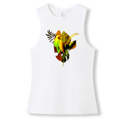 tropical spirit - Women's combed cotton Tank Thumbnail