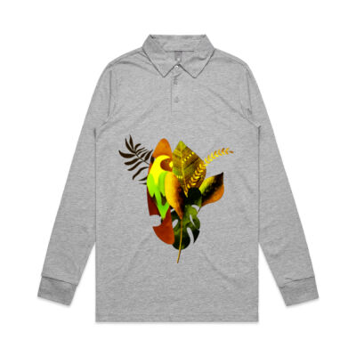 tropical spirit - Long Sleeve Chad Polo Thumbnail