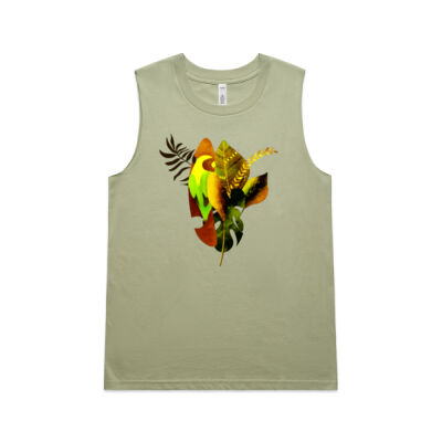 tropical spirit - Wo's Upside Tank Thumbnail