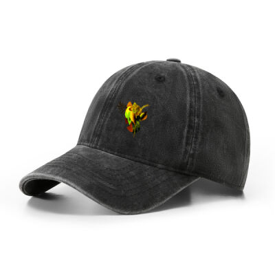 tropical spirit - 280GSM Cotton Drill Washed Unstructured Caps Thumbnail