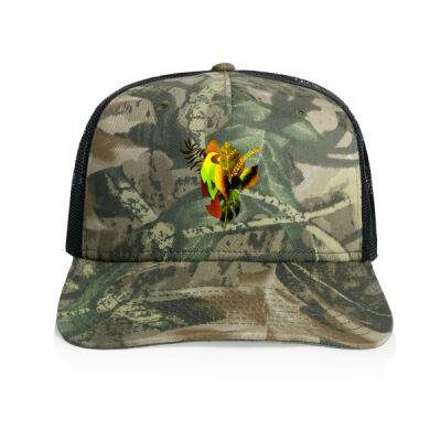 tropical spirit - Stock Contrast Camo Trucker Thumbnail