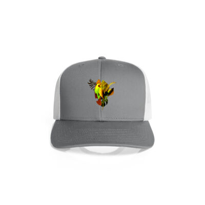 tropical spirit - Mesh Contrast Trucker Cap Thumbnail