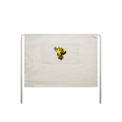 tropical spirit - Linen Half Apron Thumbnail