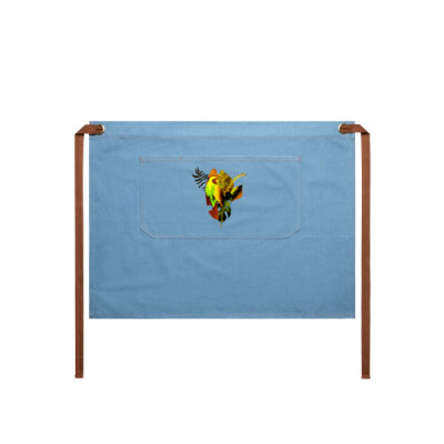 tropical spirit - Denim Half Apron Thumbnail