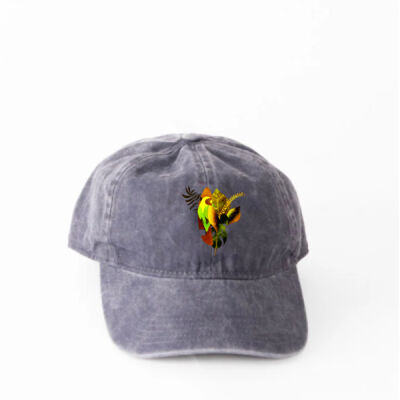 tropical spirit - Vintage Cap - Washed Navy Thumbnail