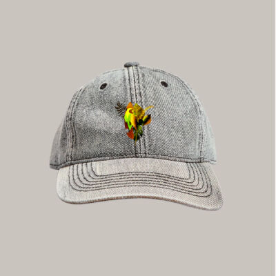 tropical spirit - Denim 6 Panel Cap  Thumbnail
