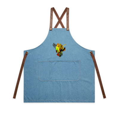 tropical spirit - Denim Apron Thumbnail