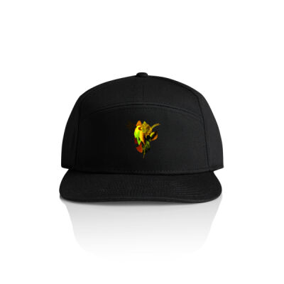 tropical spirit - Stock 7-Panel Cap Thumbnail