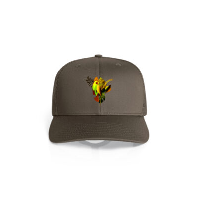 tropical spirit - Mesh Trucker Cap Thumbnail