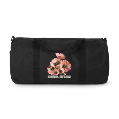 Together, We Bloom – Poppy Flower Apparel  - Duffel Bag Thumbnail
