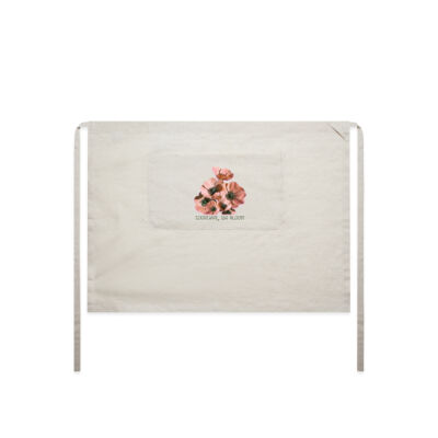 Together, We Bloom – Poppy Flower Apparel  - Linen Half Apron Thumbnail