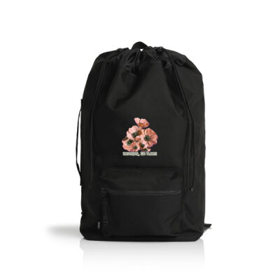 Together, We Bloom – Poppy Flower Apparel  - Recycled Rucksack Thumbnail