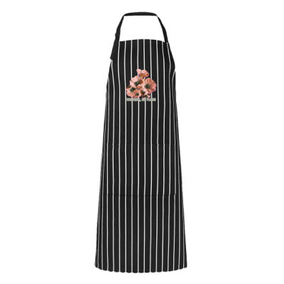 Together, We Bloom – Poppy Flower Apparel  - BIB STRIPED APRON Thumbnail