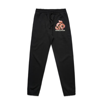 Together, We Bloom – Poppy Flower Apparel  - Wo's Stencil Track Pants Thumbnail