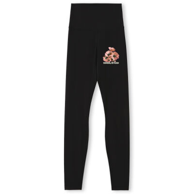 Together, We Bloom – Poppy Flower Apparel  - Womens High Rise full length leggings Thumbnail