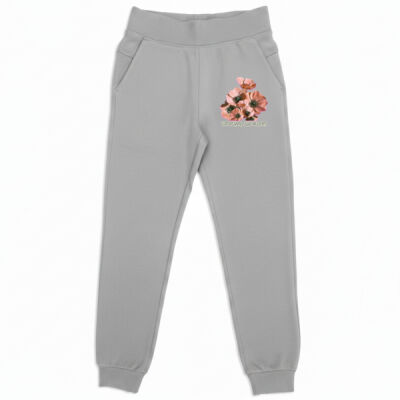 Together, We Bloom – Poppy Flower Apparel  - Womens' 3 Layer Cotton Sandwich Pants Thumbnail