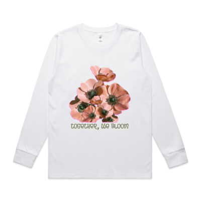 Together, We Bloom – Poppy Flower Apparel  - WO's Classic L/S Thumbnail