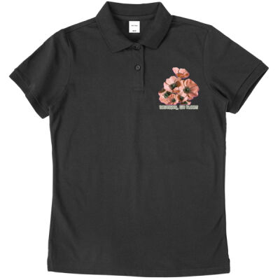 Together, We Bloom – Poppy Flower Apparel  - Classic Ladies Polo Thumbnail