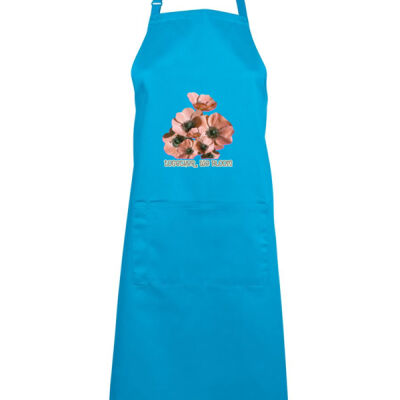 Together, We Bloom – Poppy Flower Apparel  - Apron With Pocket Thumbnail