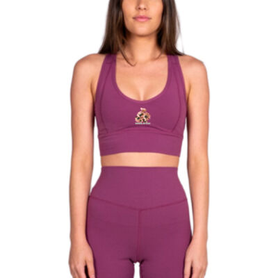 Together, We Bloom – Poppy Flower Apparel  - Classic Crop - Merlot Thumbnail
