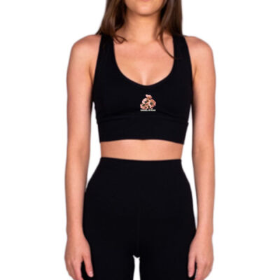 Together, We Bloom – Poppy Flower Apparel  - Classic Crop - Onyx Thumbnail