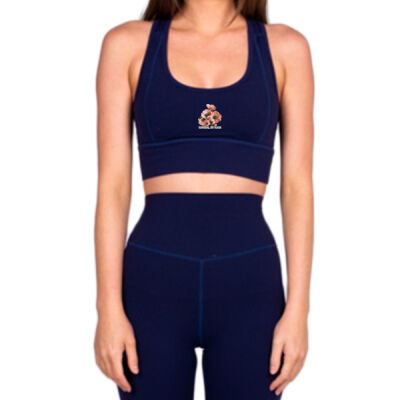 Together, We Bloom – Poppy Flower Apparel  - Classic Crop - Marine Thumbnail