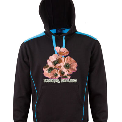 Together, We Bloom – Poppy Flower Apparel  - Croxton Hoodie Adult Unisex Thumbnail
