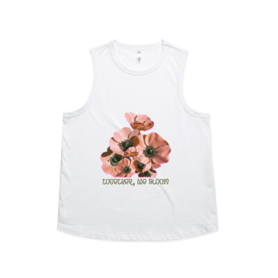 Together, We Bloom – Poppy Flower Apparel  - Wo's Martina Tank Thumbnail